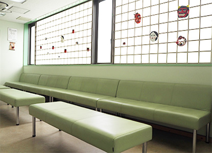 待合室　| 尼崎市 塚口 中耳炎 花粉症