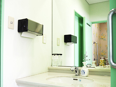 お手洗い　| 尼崎市 塚口 中耳炎 花粉症